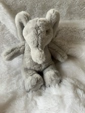 Pottery Barn Kids Gray Elephant 9" Plush Baby Toy Stuffed Animal