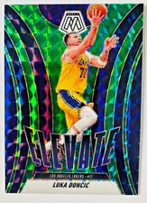 2024-25 Panini Mosaic Luka Doncic GREEN Prizm Card #16 Elevate Lakers Star!