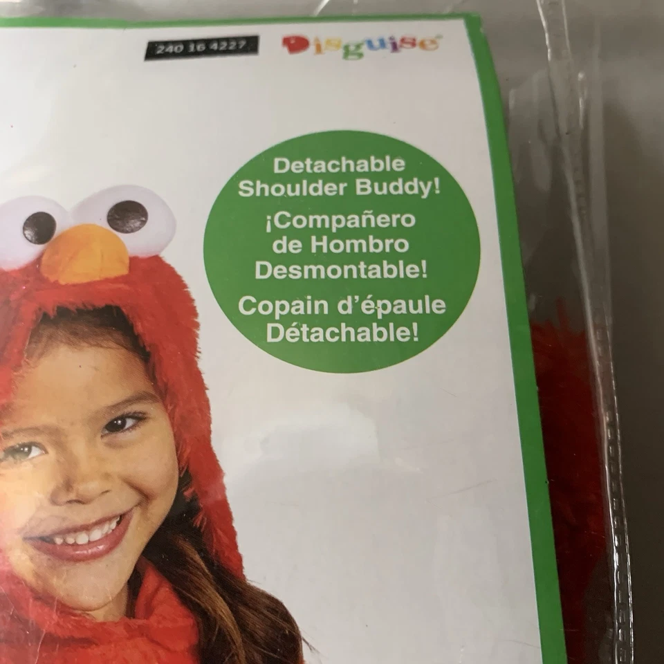 Sesame Street Toddler Elmo with Tango Classic Costume Jumpsuit Red - Image 4 of 4