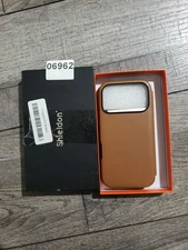 SHIELDON Genuine Leather Wallet Case for iPhone 17 Pro 6.3", MagSafe 