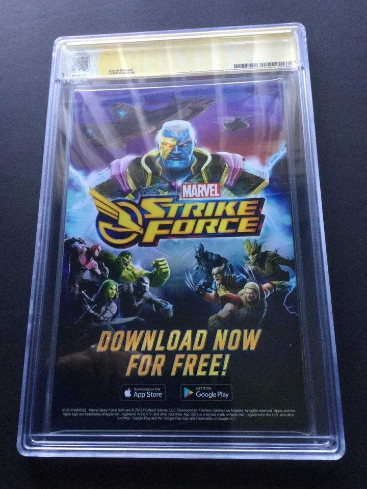 Figura de acción Conan el Bárbaro 1 JTC 9,4 CBCS no firma CGC + Aaron Foto 2 de 4