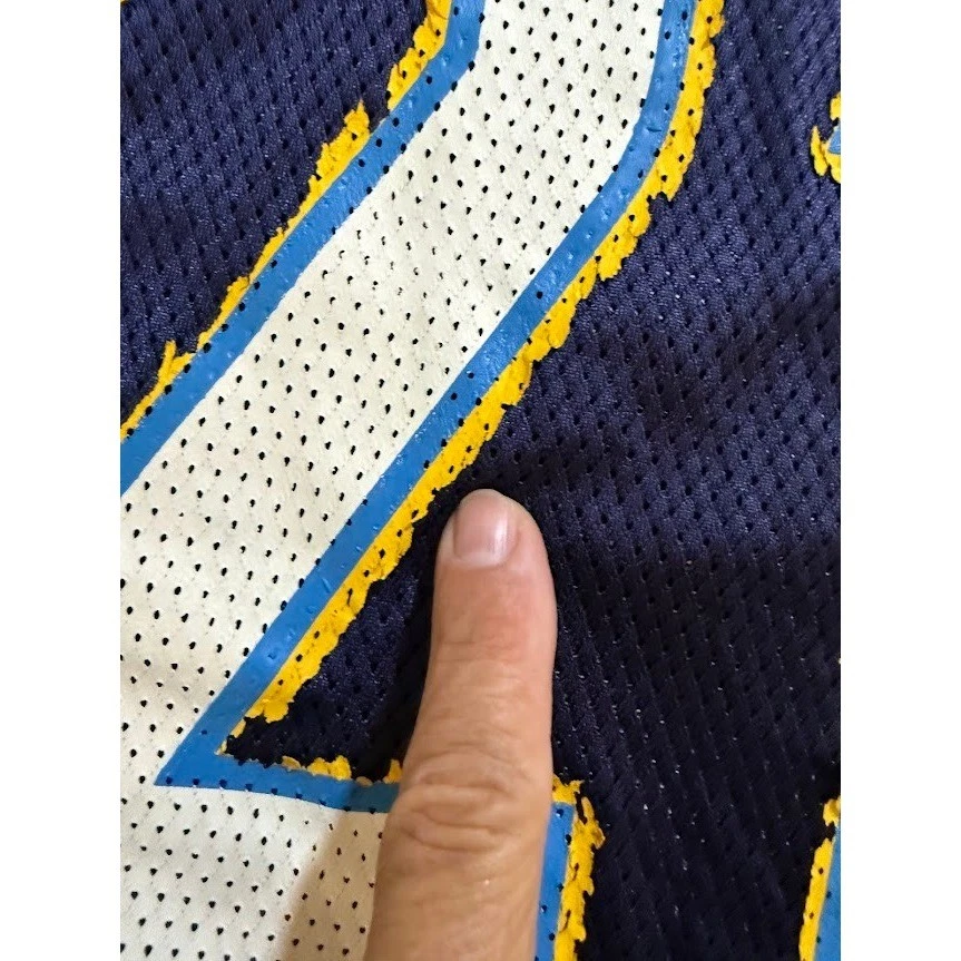 NFL San Diego Chargers Tomlinson #21 Football Jersey Blue Yellow Mens Small - Image 3 of 4