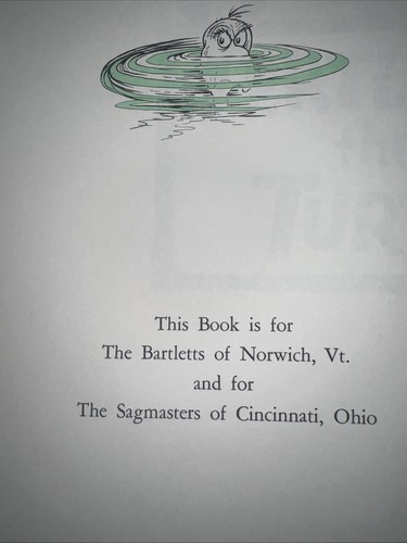 Vintage Dr. Seuss Yertle The Turtle & Other Stories 1986 New, Never Read - Imagen 3 de 3