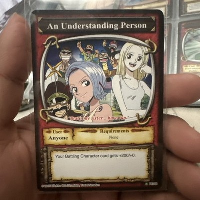  - One Piece CCG - An Understanding Person- A Quest Begins-  Bandai 2005 - Hachi