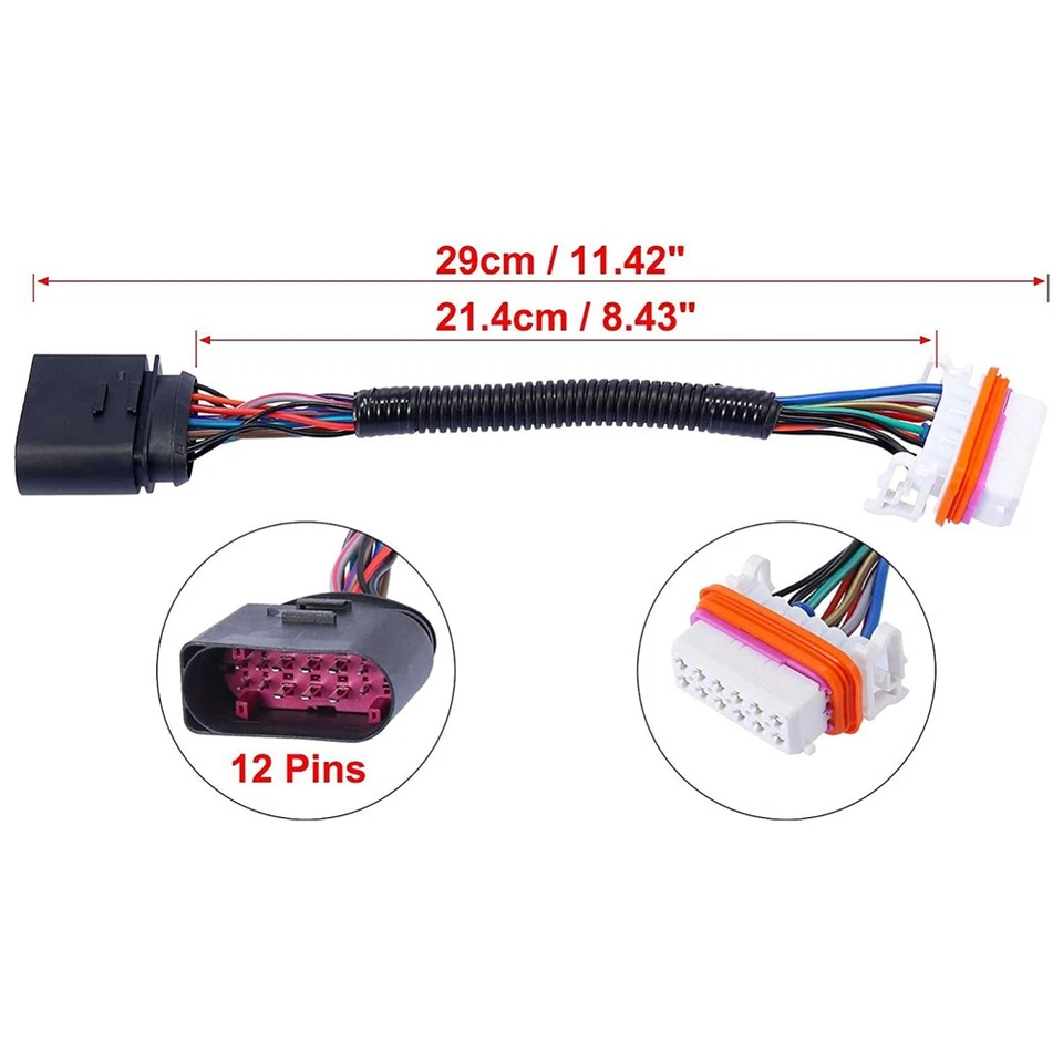 Headlight Wiring Harness Xenon 2003-06 For Porsche Cayenne 3.2L 4.5L 95563123911 - Image 4 of 4