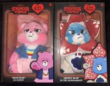 Netflix Care Bears x Stranger Things Grumpy Demogorgon Cheer Bear 12 Plush