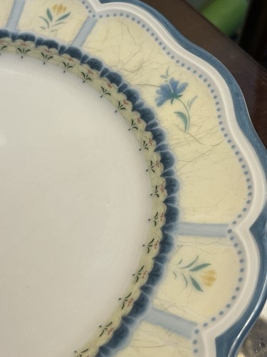 4 Lenox Provencal Garden Blossom Luncheon Salad Plates 9.5" - Picture 3 of 12