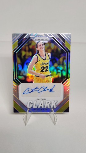 Caitlin Clark 2024 Panini Caitlin Clark Collection Prizm Silver Auto
