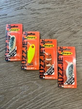 deps Buzzjet Jr. BONE JDM Topwater Wakebait - Japanese Import Fishing Lures