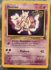 Mewtwo 3 Black Star Promo The First Movie WOTC Vintage Pokemon TCG Card LP