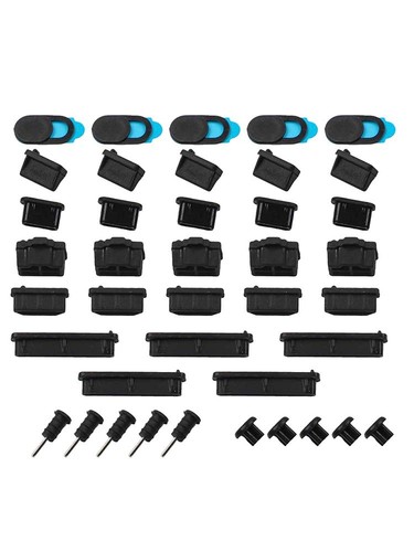 Flexible Silicone USB A Female Dust Dust Cover Protectors for Laptop Devices - Afbeelding 6 van 29