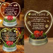 Gifts Ideas for Birthday Anniversary Christmas Xmas LED Heart Present