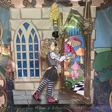 Wingapo Luna Through The Looking Glass Mirror Of Erised Pin HP Harry Potter