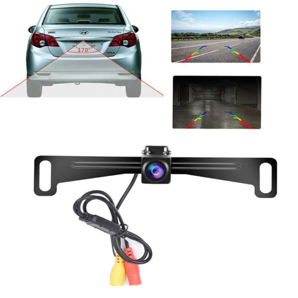 170° Автомобильная резервная камера заднего вида CMOS HD ночного видения Водонепроницаемая