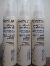 Lot of 3 Aveeno Nourish Conditioning Leave-In Treatment 153 ml / 5.1 oz