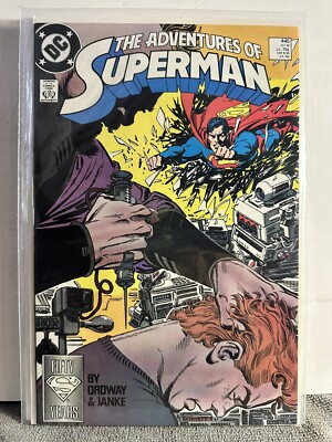 DC Comics 1988 The Adventures of Superman # 445 - Bagged & Boarded | eBay