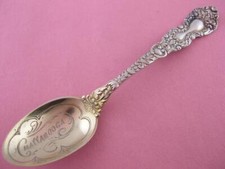 Sterling GORHAM Souvenir Spoon IMPERIAL CHRYSANTHEMUM - Chattanooga