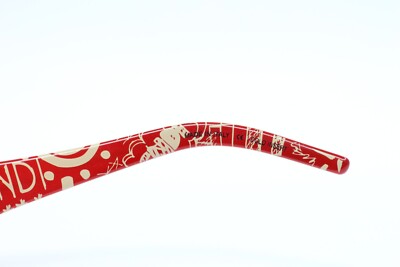 Fendi FS507 624 Red Gradient Art Wrap Designer Italy  display picture 3