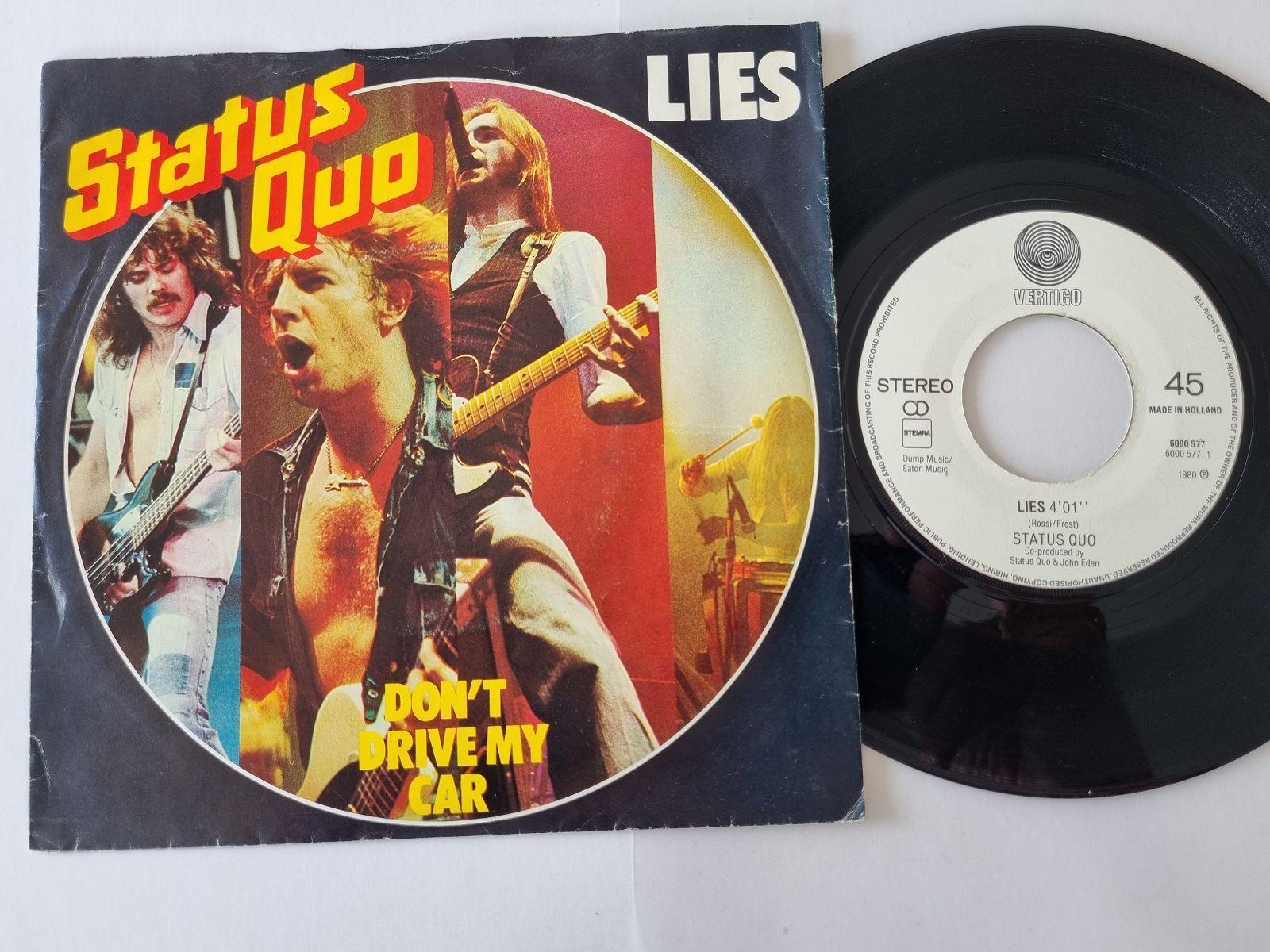 7"" Single Status Quo - Lies Vinyl Holland