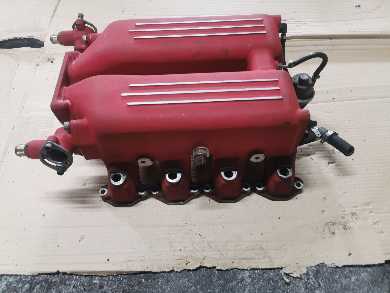 MASERATI QUATTROPORTE IV AM337 2001 3.2 V8 INLET INTAKE MANIFOLD RED eBay