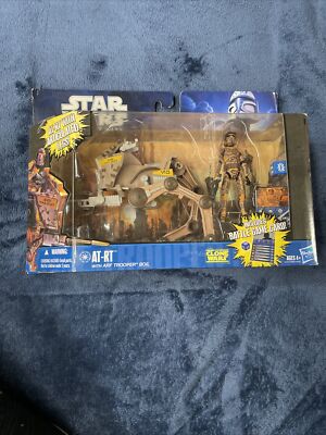 Star Wars The Clone Wars AT-RT with ARF Trooper Boil 653569650867