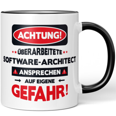 Achtung! Überarbeitete Software-Architect. Ansprechen eigene Gefahr 10006775090