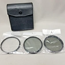 Pro Optic 3 Pc Lens Filter Kit Set 67mm CPL Polarizer UV ND2 with Case