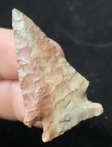 Colorful 1 5 8 Elko Corner Notch Ex Fred Van Ronk Authentic Arrowhead Bh4 Ebay