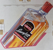 Antico disegno originale pubblicitario, bellezza, profumo, prodotto circa 1940
