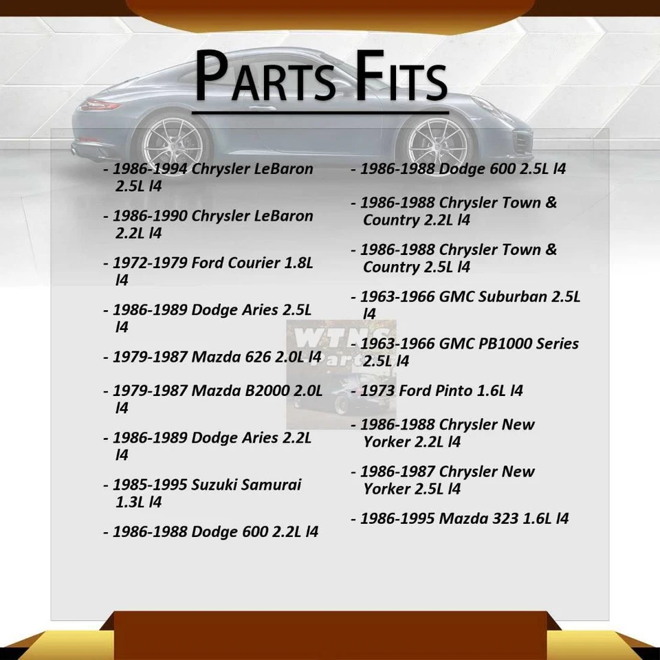 4x bujías para Ford Capri Champion 1962 1963 1964 Foto 4 de 4