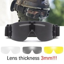 X800 Lunettes de Paintball Anti-Vent Forces Spéciales Sport Combat Tir Lunettes