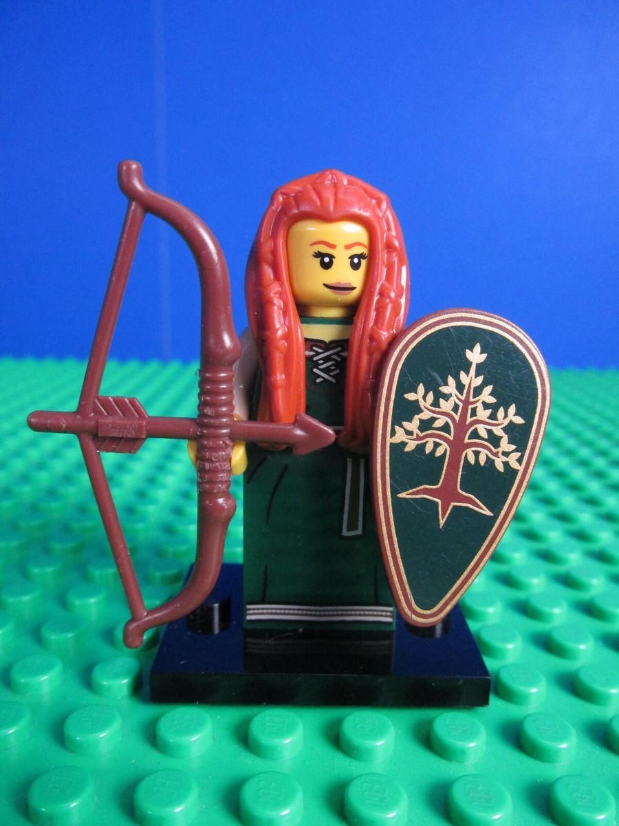 genuine LEGO SERIES 9 FOREST MAIDEN minifigure COMPLETE 71000 CMF