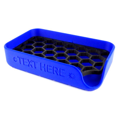 Custom Soap Dish 3D Printed Draining Tray Sponge Holder for Kitchen Sink or Bath