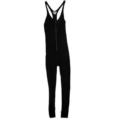 Acne Studios Jumpsuit One Piece Ribbed Eve Pants Tank XS Black eBay
