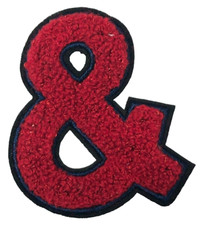 Patch Sew On Clothing Backpacks Hats Jackets PANTS RED  SIGN SYMBOL NEW A28