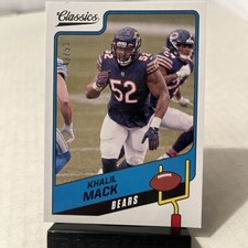 khalil mack SP 2022 panini classics 42/99 bears legend