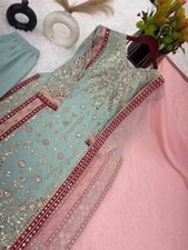 Women Dress Pakistani Salwar Kameez Readymade Suits Indian Wedding Party 3 piece