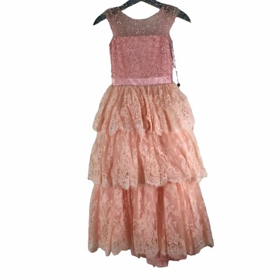 open lace back dress Sherri Hill 57923 - Long Chiffon Ballgown Dress