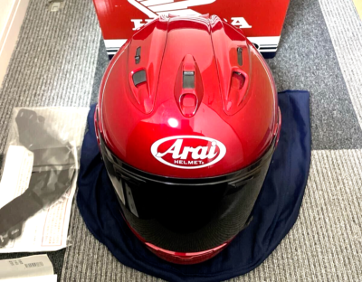 Arai RX-7 R III フルフェイスヘルメット レッド Arai RX-7X - CB Full Face Motorcycle Helmet Red L Size 59-60cm