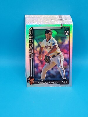 2025 Topps Series 2 - RAINBOW FOIL PARALLEL CARDS - You Pick - FREE SHIP W/10