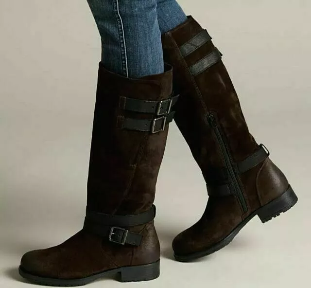 Biker on sale boots clarks