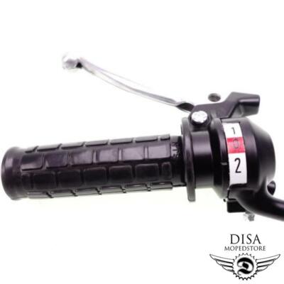 2 Gang Schaltgriff Schwarz für Hercules Prima M 2 3 4 5 S Sachs 505