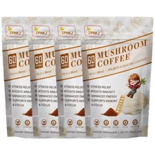 10 IN 1 Mushroom Coffee Organic New SERVINGS FREE SHIPPING SAME DAY 1/2/4 Pack