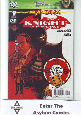 DC FLASHPOINT BATMAN KNIGHT OF VENGEANCE #1 2011 FIRST PRINT SAME DAY DISPATCH