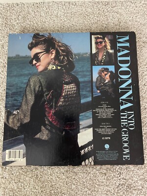 1985 Madonna Angel Into The Groove 45RPM Vinyl Sire Record 0-20335