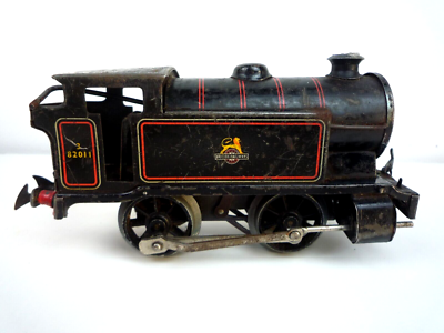 英国製　MECCANO HORNBY シリーズ　鉄道模型　Oゲージ　貨車 VINTAGE 1960'S HORNBY O GAUGE TYPE 40 CLOCKWORK TIN PLATE STEAM