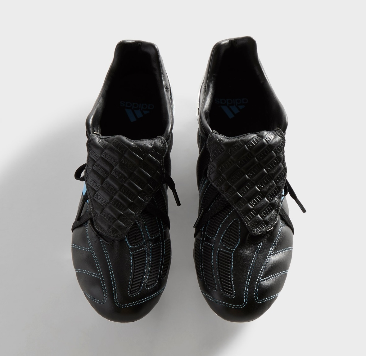 Kith × adidas Predator Mania Black Blue Silver Metallic JR5624