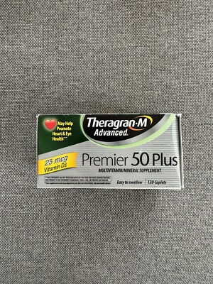 THERAGRAN M MULTI VITAMIN MINERAL SUPPLEMENT 130 CAPLETS PREMIER 50 Walgreens