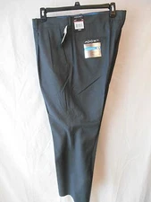 Axist Polyester Pleat Front Heather Charcoal Dress Pants SR$60 NEW