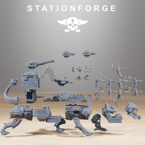 Orkaz Run Rolla, Orc Gargantuan Beast, Stationforge - Picture 10 of 10